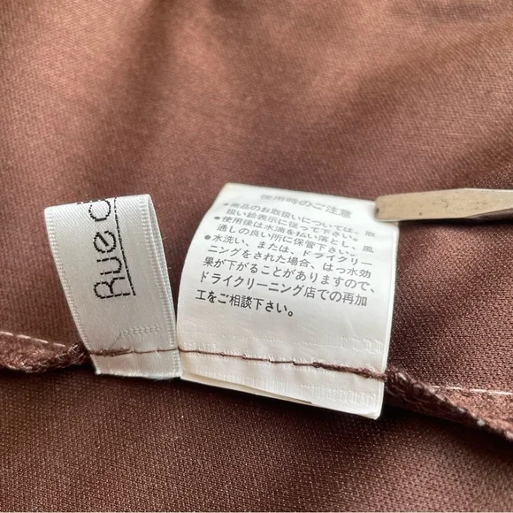 Japanese Brand Rue de Bac Vest Silver Grey Metallic - Picture 6 of 14